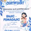 Certyfikat_Bajki_pomagajki Certyfikat_Bajki_pomagajki